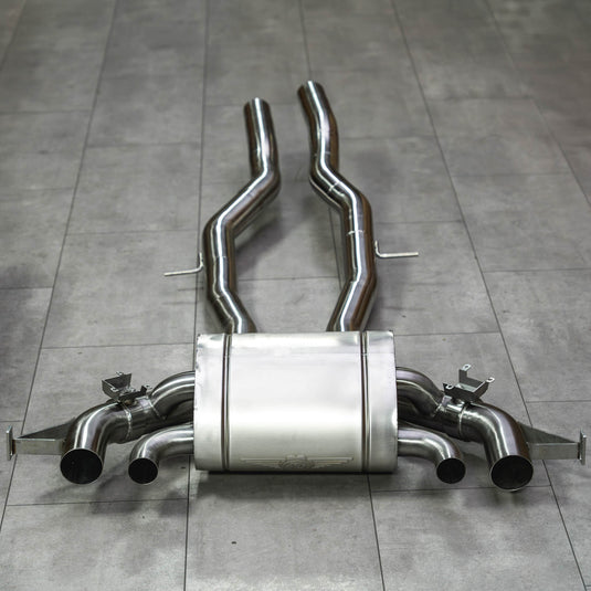 DD EXHAUST Klappenabgasanlage 3,0 Zoll inkl. ECE Zulassung für BMW M2 G87 G8x S58