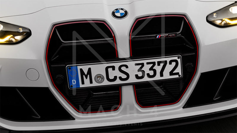Laden Sie das Bild in Galerie -Viewer, BMW M Original M3 CS G80 Grill für BMW M3 G80/G81 - 51138087848