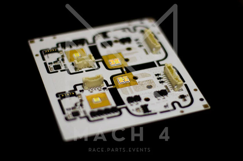 Load image into Gallery viewer, Fancy Silicon Automatische Tagfahrlichter Module inkl. Kühlkörper DRL yellow/white light / gelb/weiß / für BMW M3 G80/G81 / M4 G82/G83 G8x