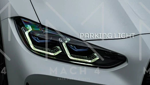 Load image into Gallery viewer, Fancy Silicon Automatische Tagfahrlichter Module inkl. Kühlkörper DRL yellow/white light / gelb/weiß / für BMW M3 G80/G81 / M4 G82/G83 G8x