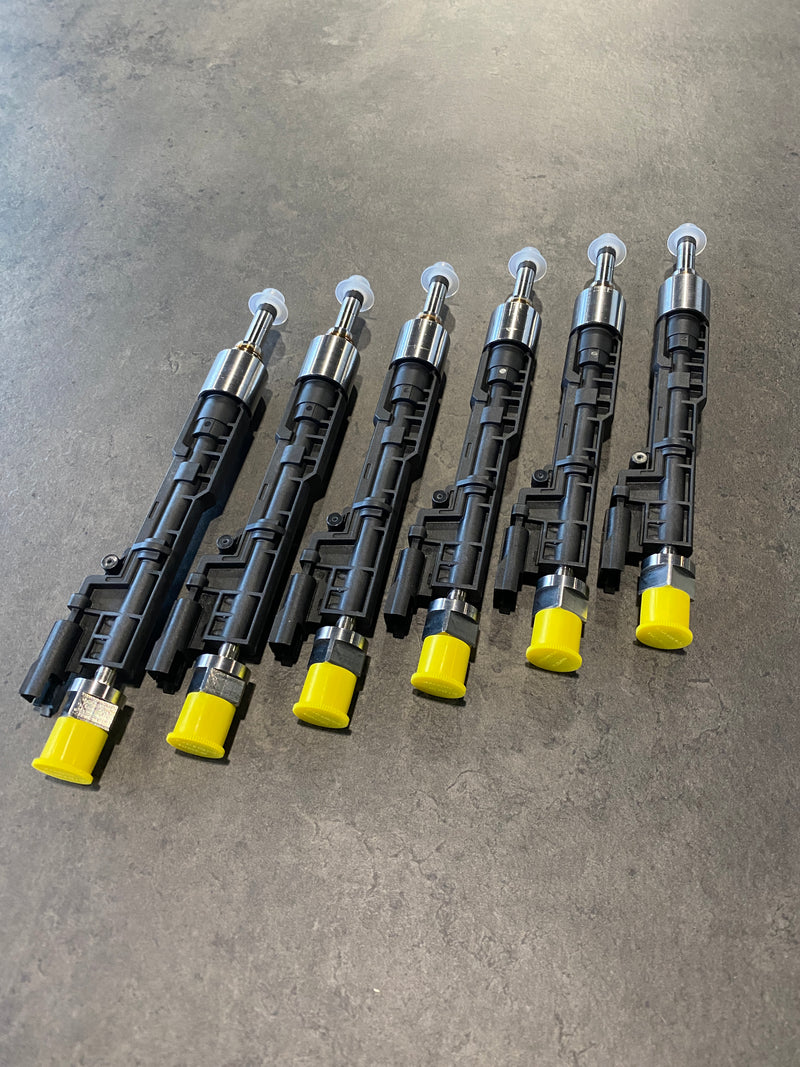 Laden Sie das Bild in Galerie -Viewer, Upgrade Injektoren Set (6 Stk.) für BMW M3 F80 / M4 F82/F83 S55