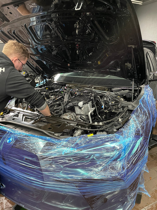 H&H Performance Schutzfolie / Werkstatt - Unsere blaue Schutzfolie für Hochwertige Fahrzeuge