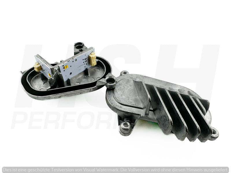 Laden Sie das Bild in Galerie -Viewer, H&H Tagfahrlichter Module + Kühlkörper DRL yellow light / gelb / Motorsport für BMW M2 Competition / M2 CS F87