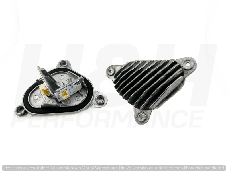 Laden Sie das Bild in Galerie -Viewer, H&H Tagfahrlichter Module + Kühlkörper DRL yellow light / gelb / Motorsport für BMW M2 Competition / M2 CS F87