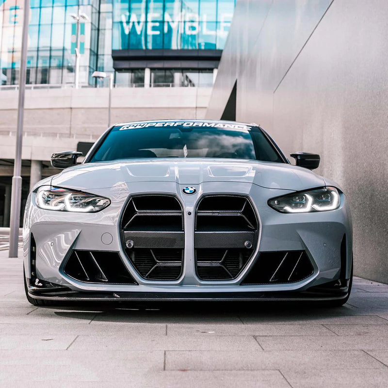 Laden Sie das Bild in Galerie -Viewer, R44/MHC+ Carbon Kühlergrill / Front Grill CSL Design für BMW M3 G80/G81 & M4 G82/G83