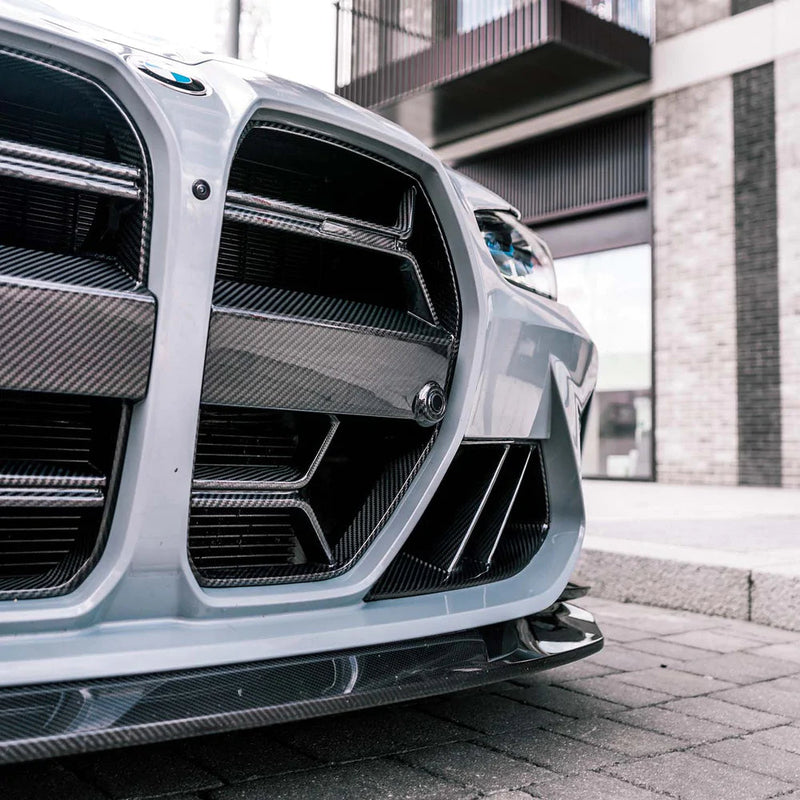 Laden Sie das Bild in Galerie -Viewer, R44/MHC+ Carbon Kühlergrill / Front Grill CSL Design für BMW M3 G80/G81 & M4 G82/G83