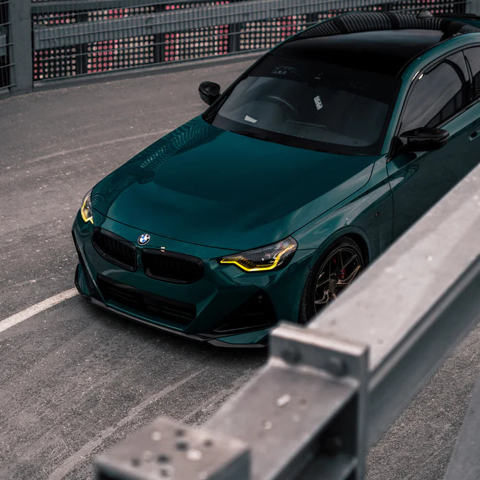 Load image into Gallery viewer, H&H Tagfahrlichter Module + Kühlkörper DRL yellow light / gelb / Motorsport für BMW M240i G42