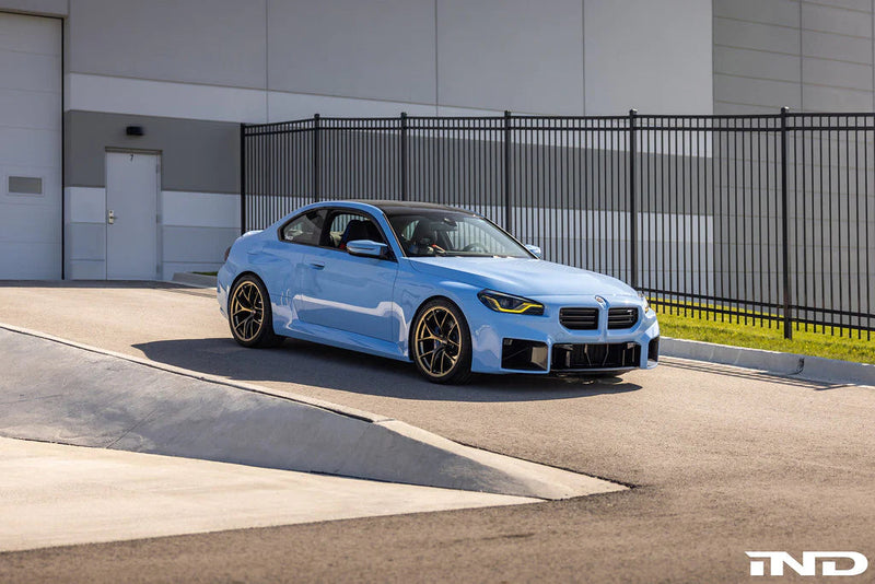 Laden Sie das Bild in Galerie -Viewer, H&H Tagfahrlichter Module + Kühlkörper DRL yellow light / gelb / Motorsport für BMW M2 G87