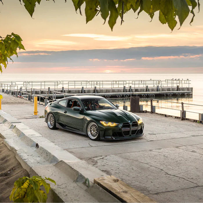 Load image into Gallery viewer, H&H Tagfahrlichter Module + Kühlkörper DRL yellow light / gelb / Motorsport für BMW M3 G80/G81 / M4 G82/G83 G8x