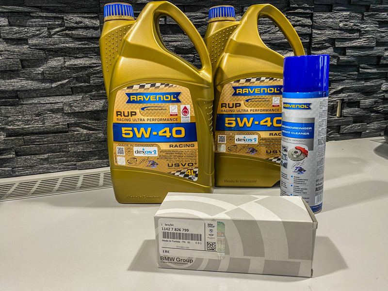 Laden Sie das Bild in Galerie -Viewer, Ölwechselkit RAVENOL RUP Racing Ultra Performance / VMO 5W40