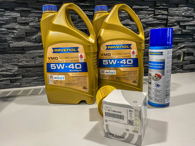 Laden Sie das Bild in Galerie -Viewer, Ölwechselkit RAVENOL RUP Racing Ultra Performance / VMO 5W40