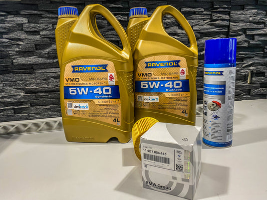 Ölwechselkit RAVENOL RUP Racing Ultra Performance / VMO 5W40