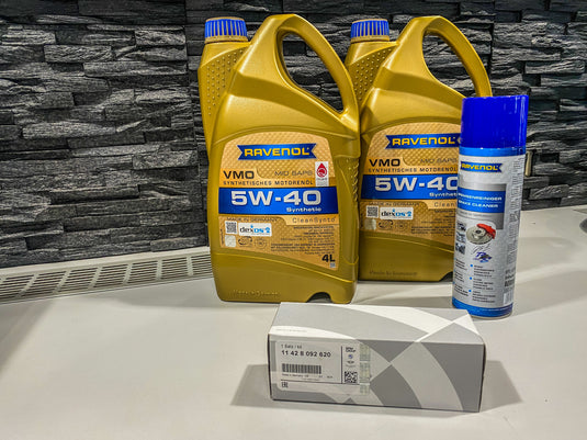 Ölwechselkit RAVENOL RUP Racing Ultra Performance / VMO 5W40