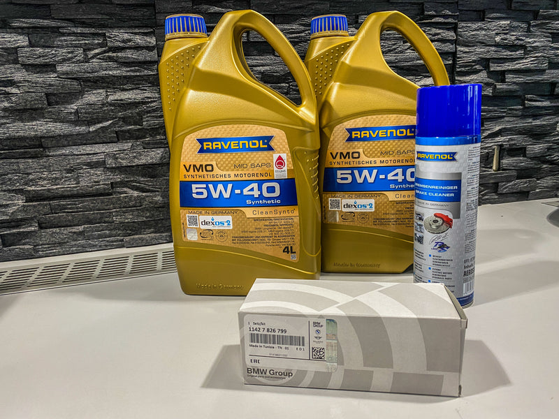 Laden Sie das Bild in Galerie -Viewer, Ölwechselkit RAVENOL RUP Racing Ultra Performance / VMO 5W40