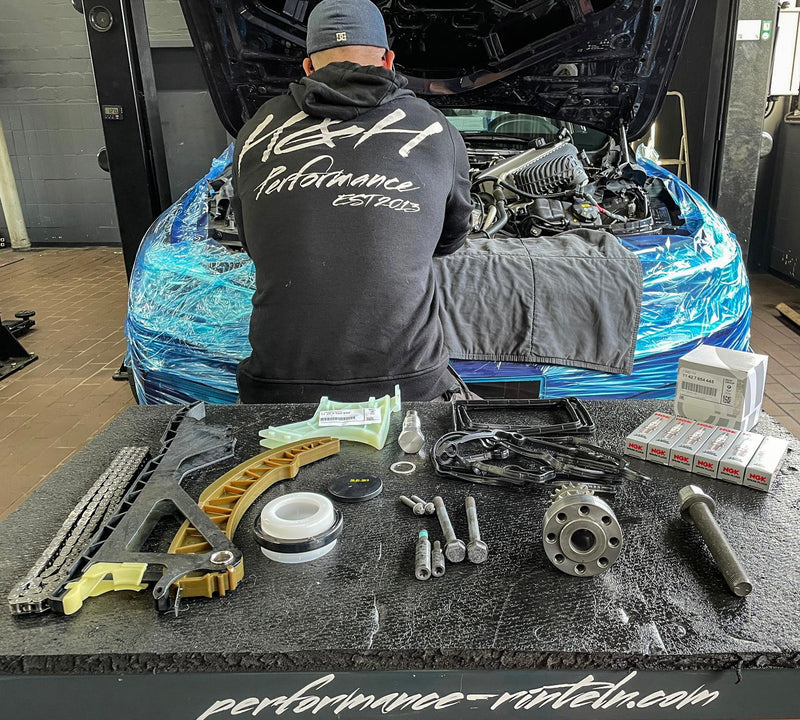 Laden Sie das Bild in Galerie -Viewer, H&H Performance einteiliger Crank Hub Fix / Kurbelwellensicherung für BMW M3 M4 F80/F82/F83 mit S55 Motor