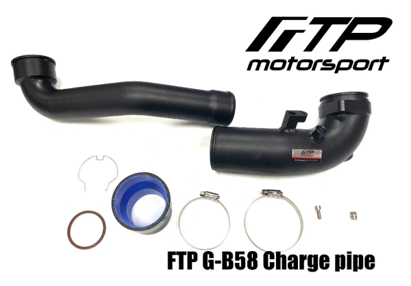 Load image into Gallery viewer, FTP Charge Pipe BMW B58 F &amp; G Models 140i 240i 340i 440i 740i Toyota Supra
