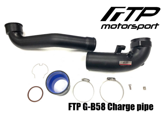 FTP Charge Pipe BMW B58 F &amp; G Models 140i 240i 340i 440i 740i Toyota Supra